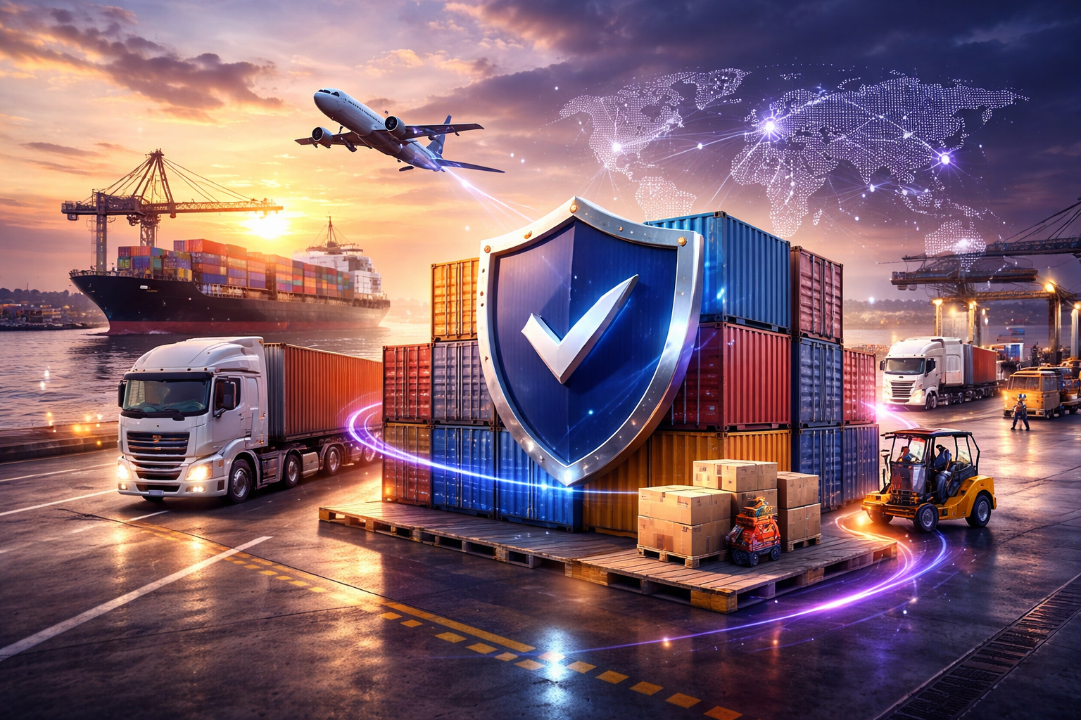 Seguro de carga: protección de mercancía en puerto, carretera y multimodal